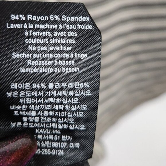 Kavu Sunridge Nautical Stripe Long Sleeve Top T-Shirt Blue New NWT Womens Small - Picture 8 of 10